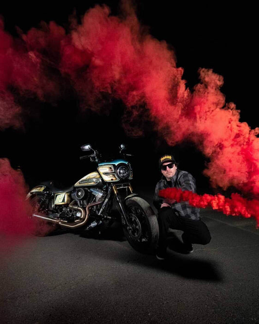Red Smoke Bomb
