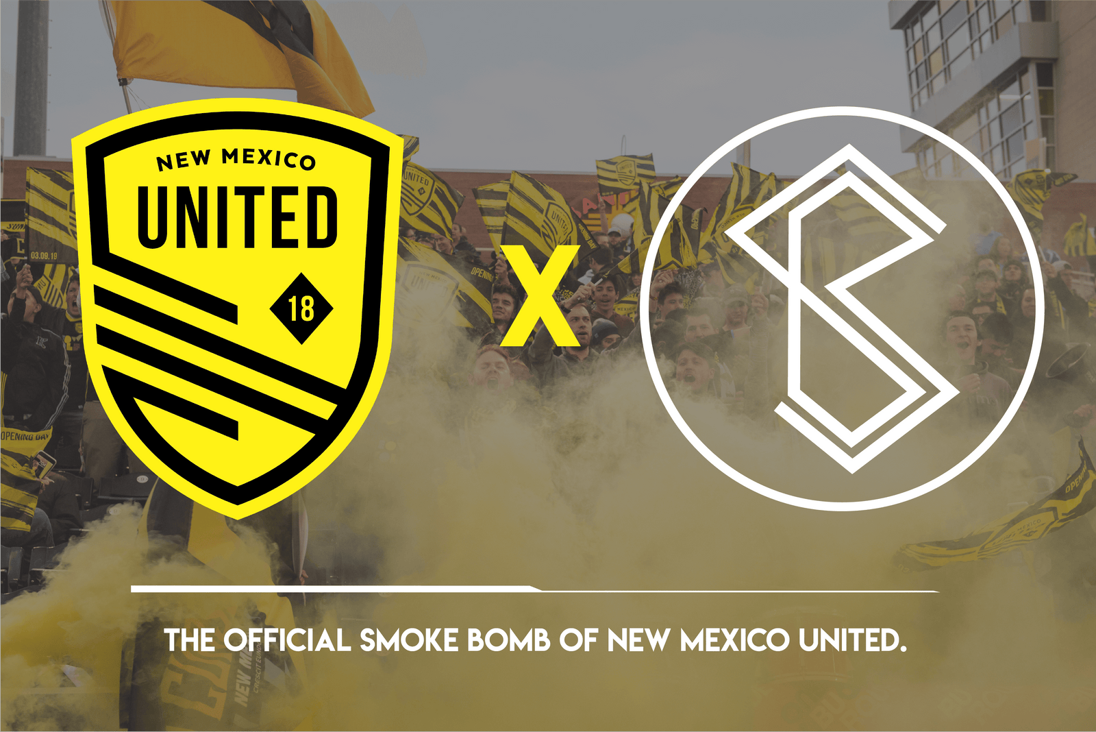 Shutter Bombs Become the Official Smoke Bomb of New Mexico United Soccer Team!