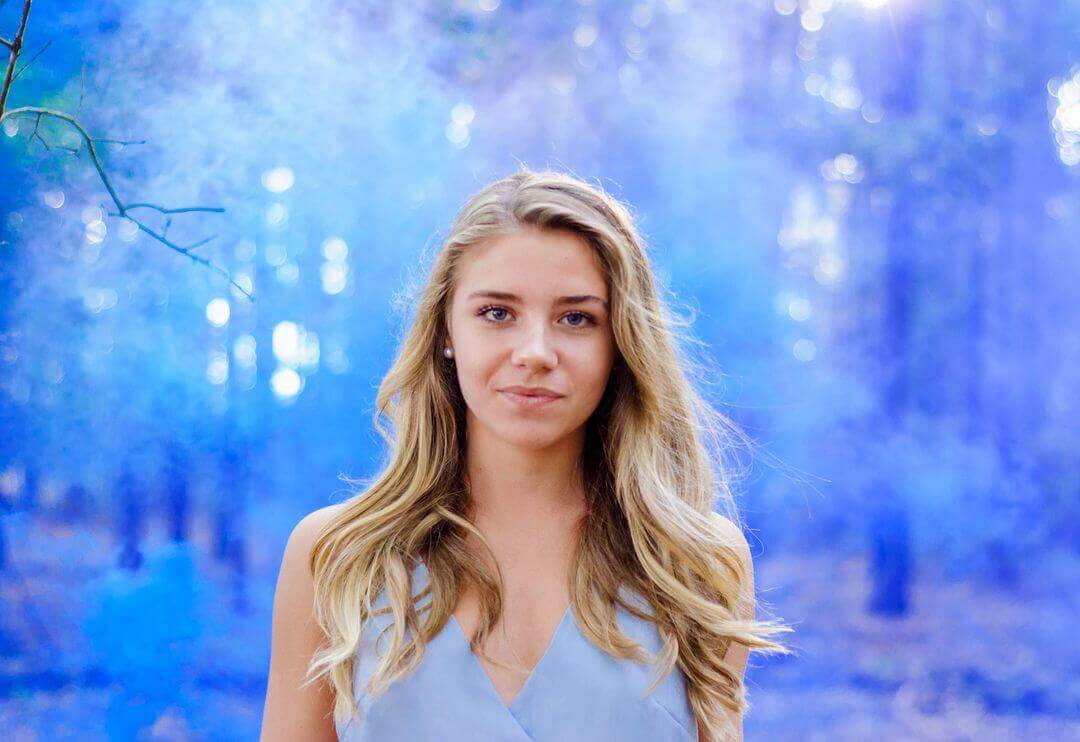 Blue Smoke Bomb