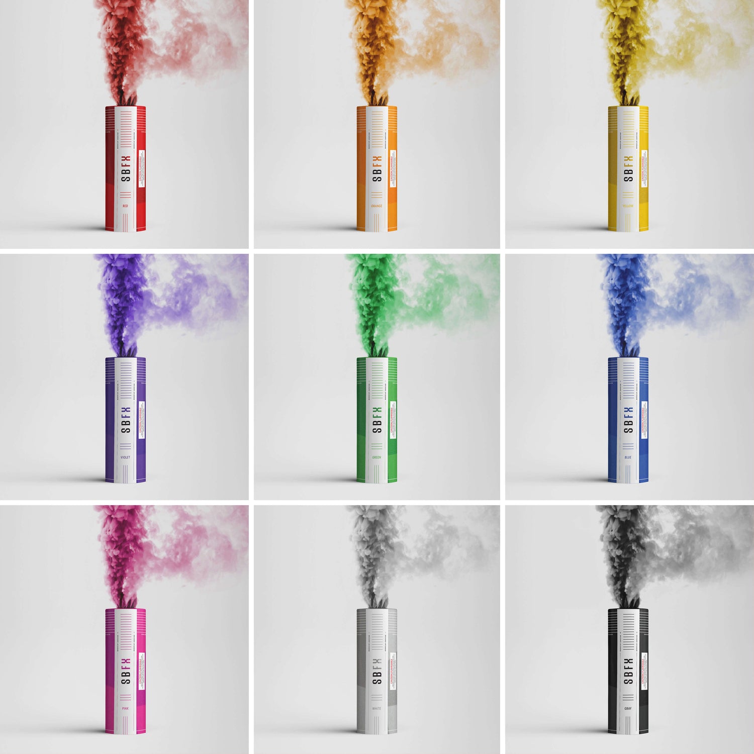 Colored Smoke Bombs