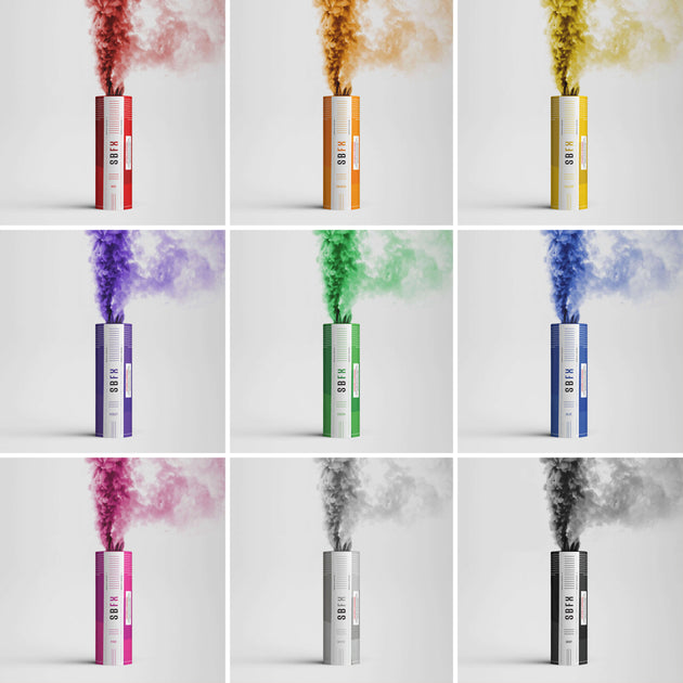 Colored Smoke Bombs Shutter Bombs