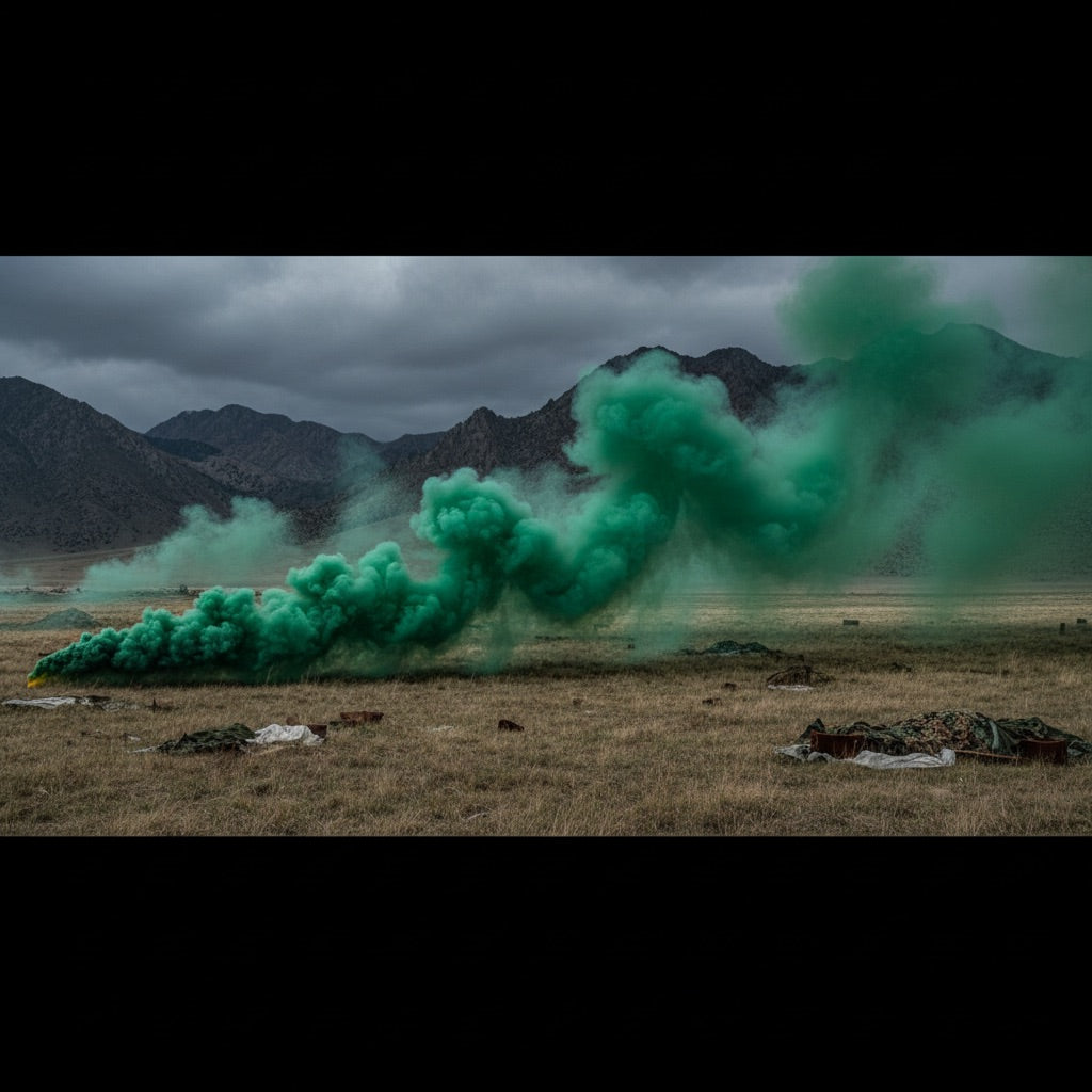 Green Smoke Bombs — Shutter Bombs