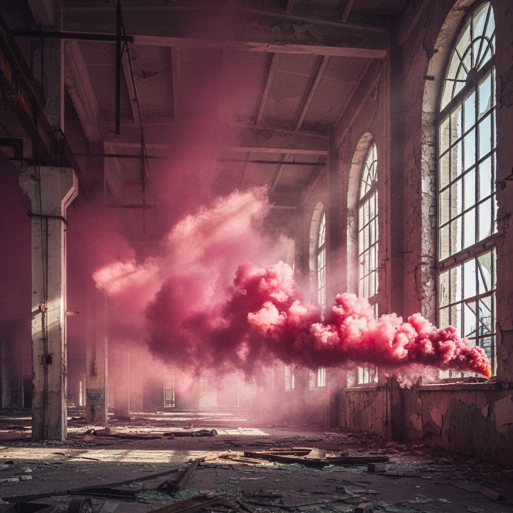 Pink Smoke Bombs — Shutter Bombs