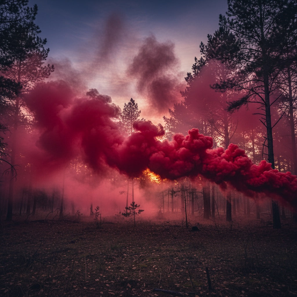Red Smoke Bombs — Shutter Bombs