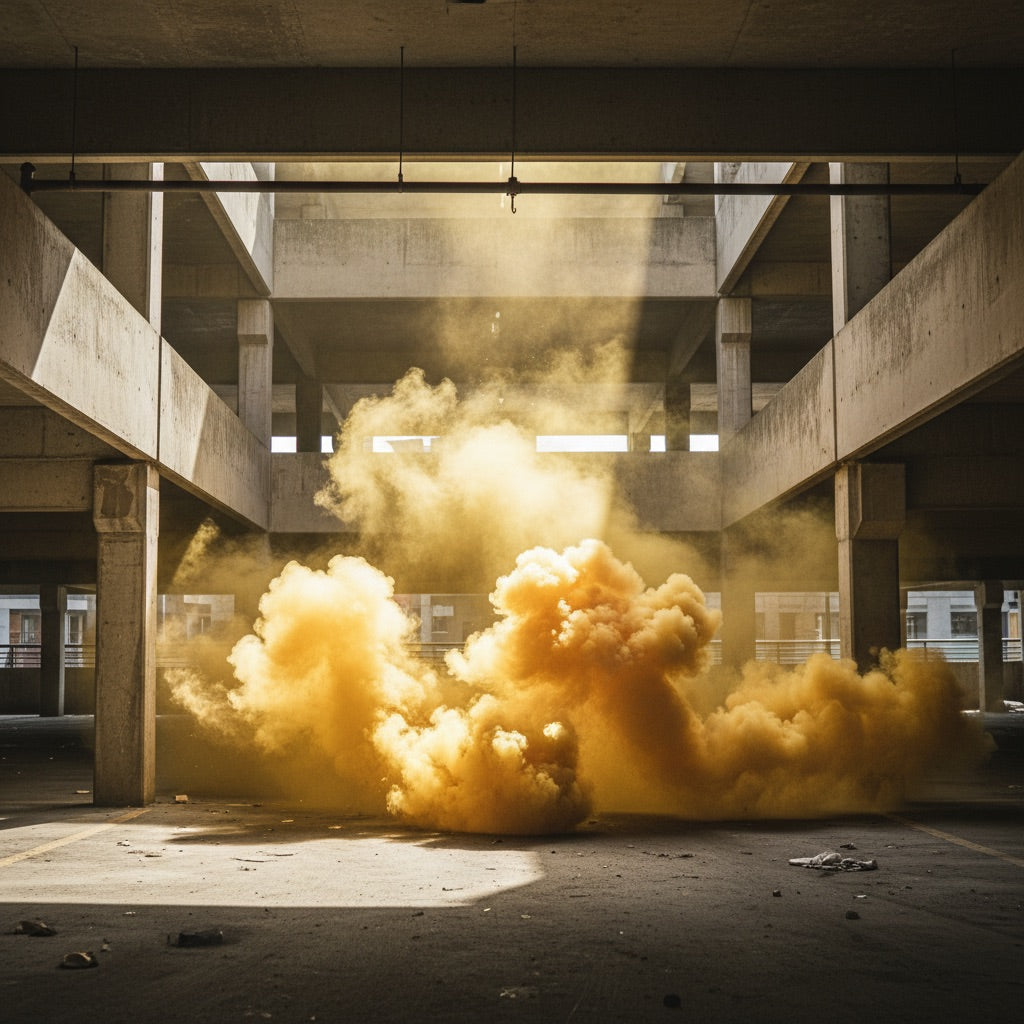 Yellow Smoke Bombs — Shutter Bombs