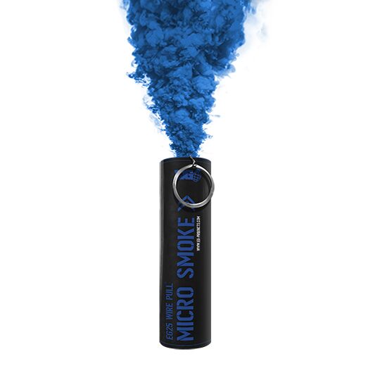 Blue EG25 Smoke Bomb - Colored Smoke Grenade for Photography