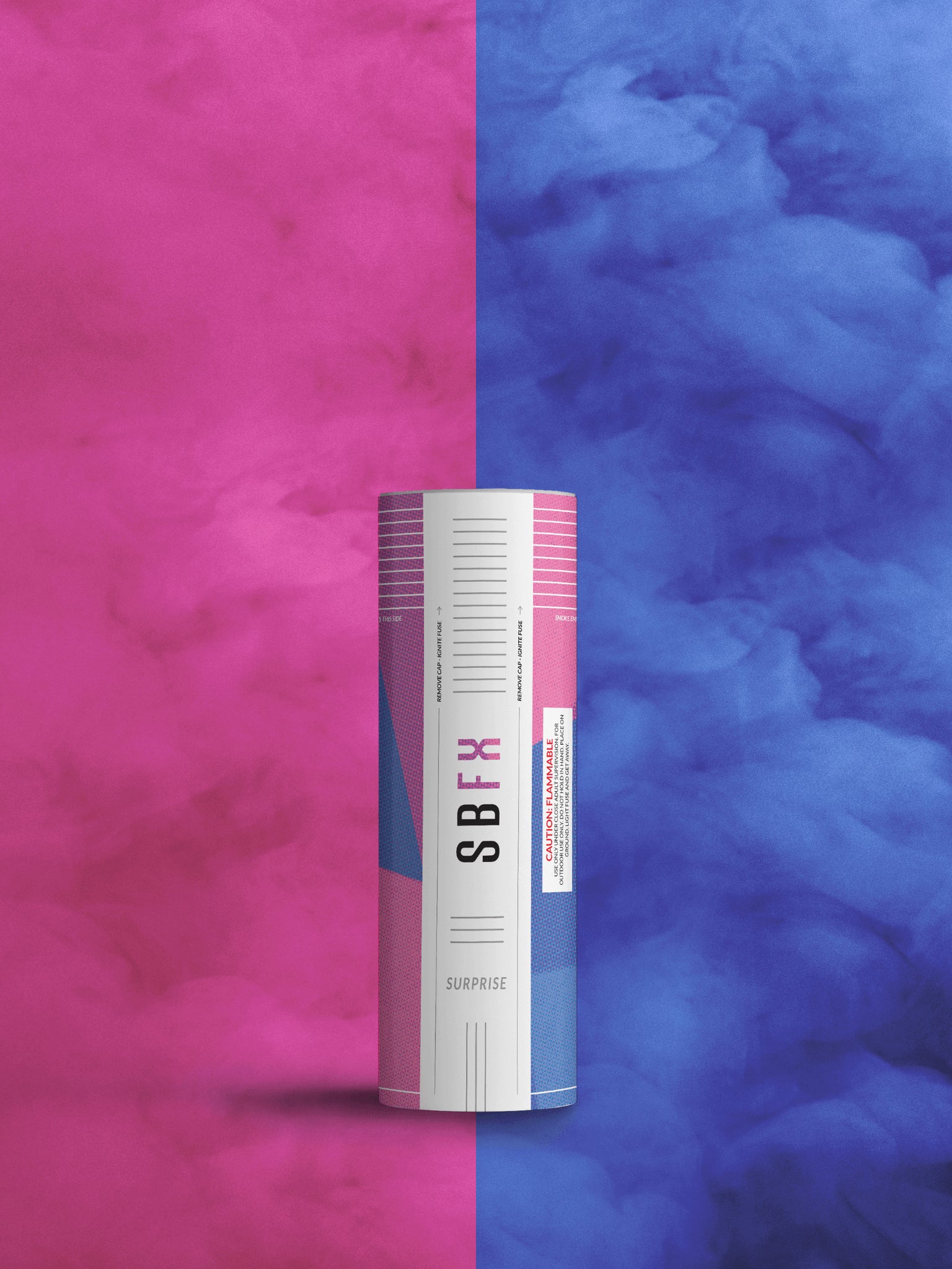 Best gender reveal smoke bombs huge clouds of smoke pink and blue