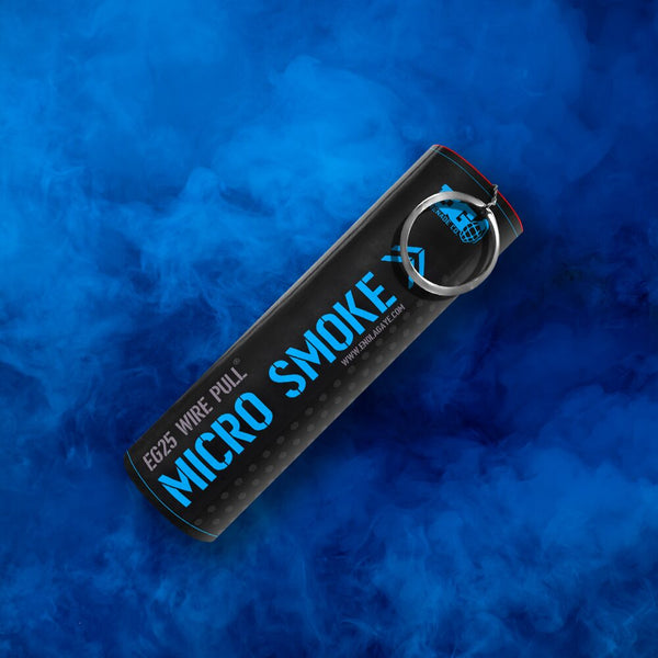 Blue EG25 Smoke Bomb - Colored Smoke Grenade for Photography