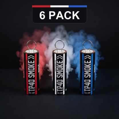 Shutter Bombs — TP40 6pack — 1 of each color hero + count badge