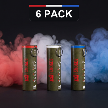 Shutter Bombs — WP40D 6pack — 1 of each color hero + count badge
