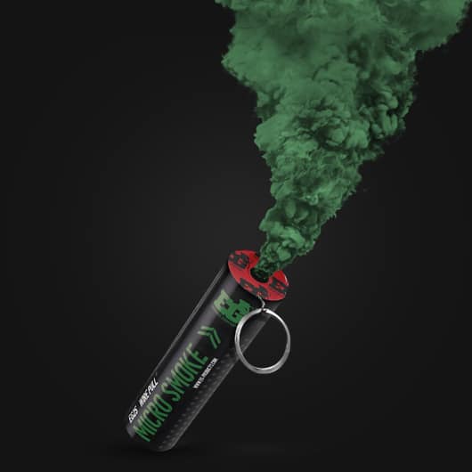 EG25 Wire Pull Micro Smoke Grenade - Green