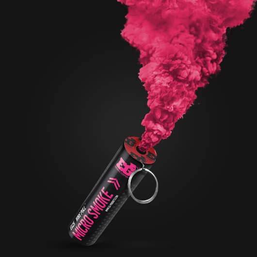 EG25 Wire Pull Micro Smoke Grenade - Pink