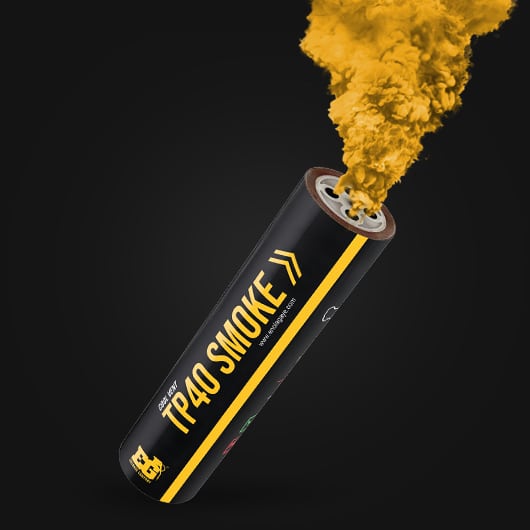 TP40 Top Pull Smoke Grenade - Yellow
