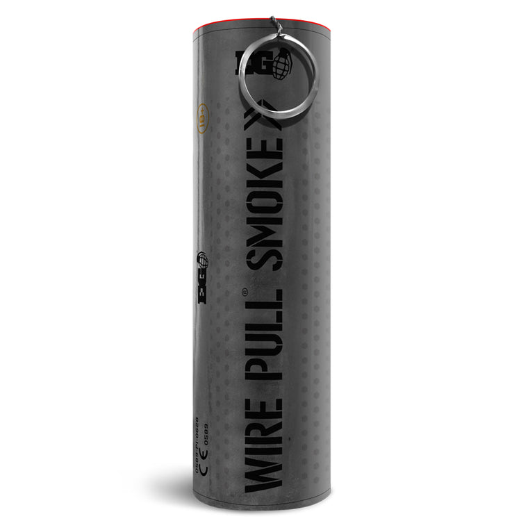 WP40D Smoke Grenade - Black in action