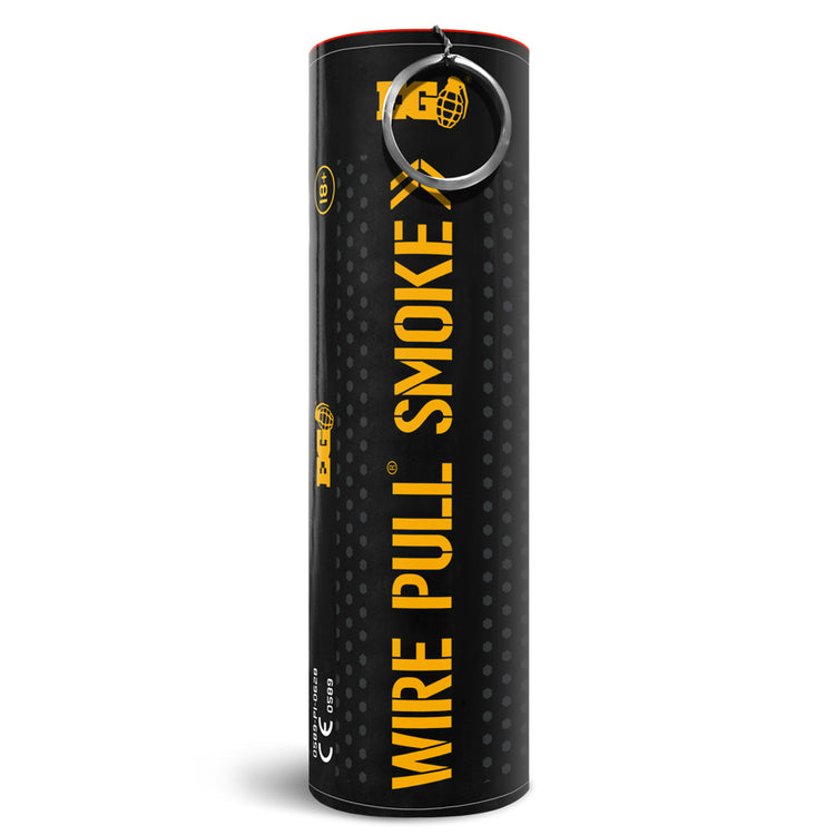 WP40D Smoke Grenade - Yellow in action
